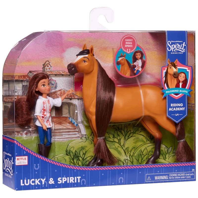 Spirit Collector Doll & Horse Playset - Lucky & Spirit