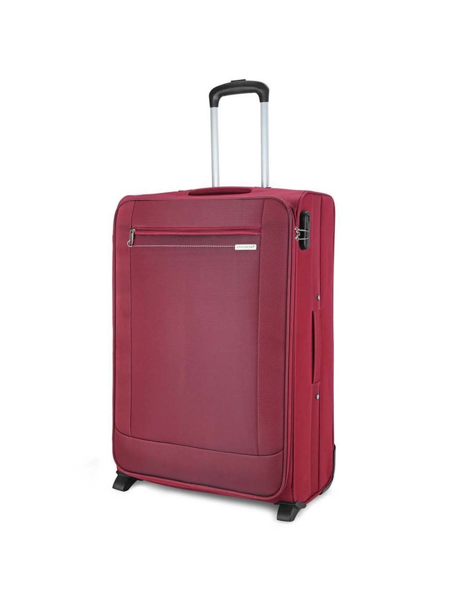 Skybags Salsa Red Solid Hard Medium Trolley Bag - 46 cm