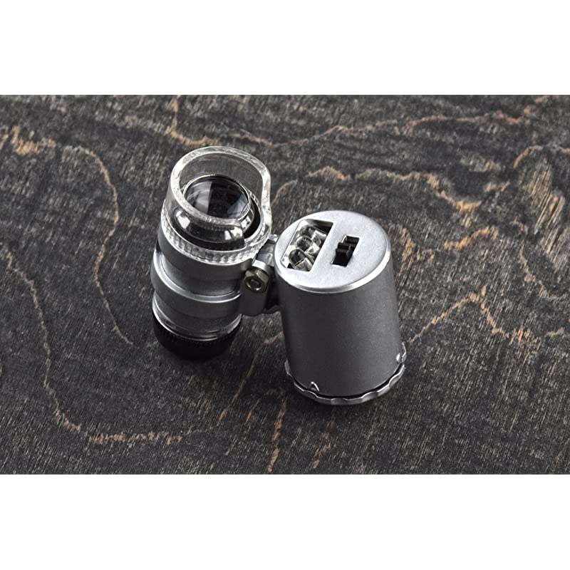 Mini 20x Microscope with Illuminator and UV MW1089UV20X