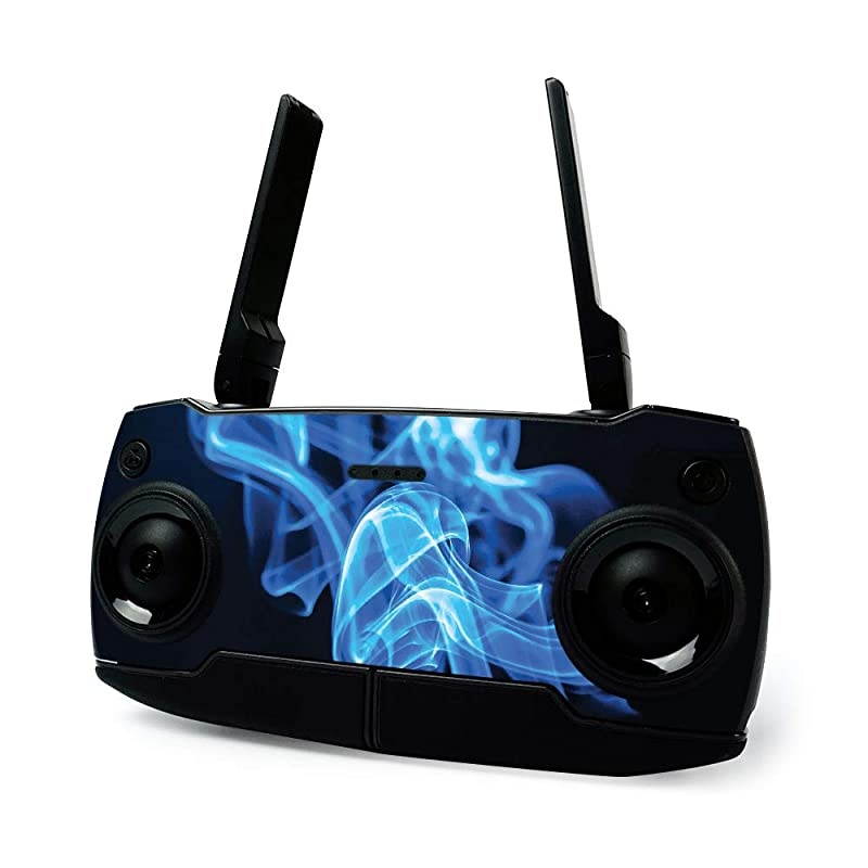 Skin for DJI Mavic Mini Portable Drone Quadcopter - Blue Flames | Protective, Durable, and Unique Vinyl Decal wrap Cover | Easy to Apply, Remove, and Change Styles | Made in The USA