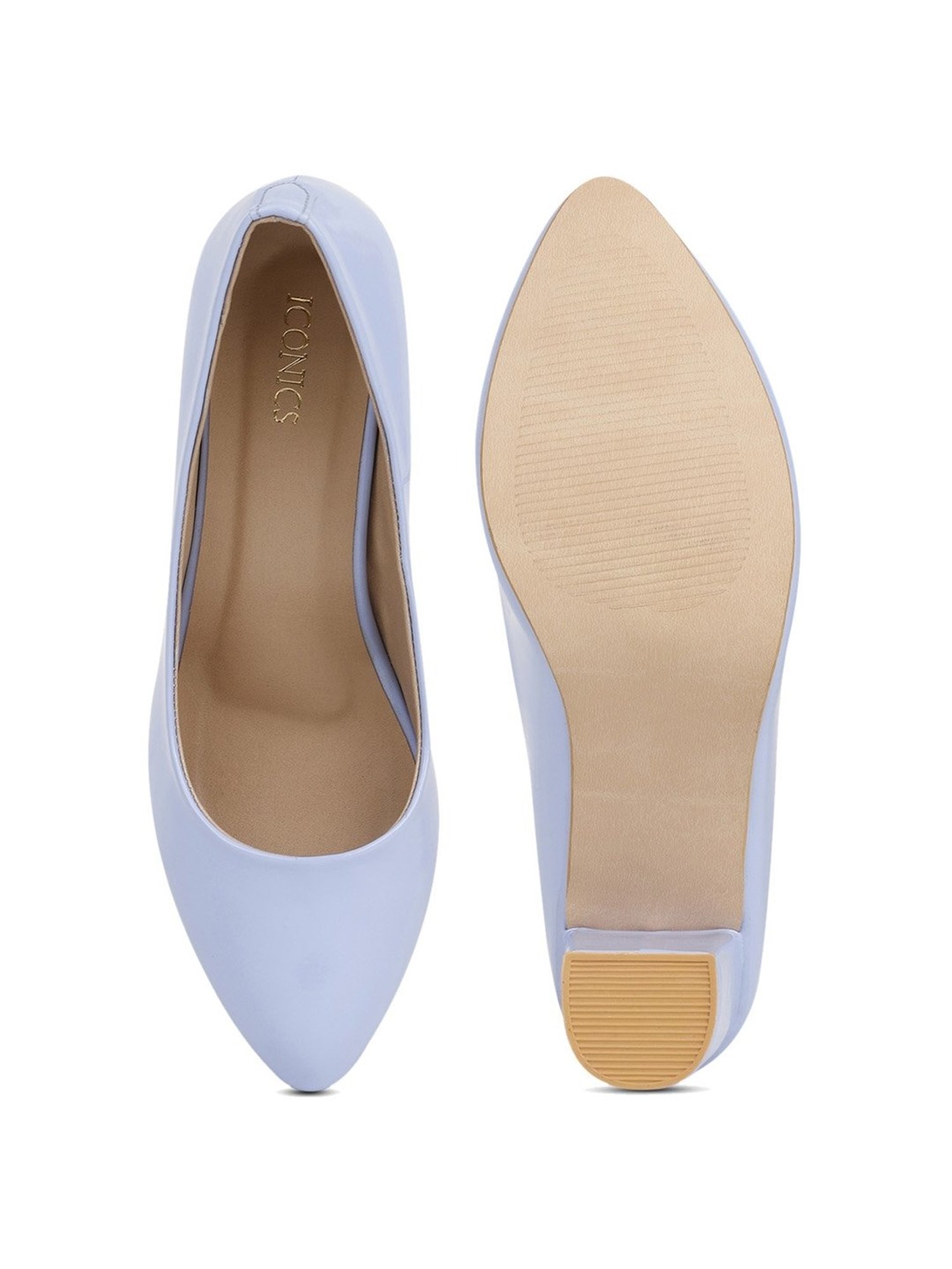 Iconics Women's Sky Blue Formal Pumps