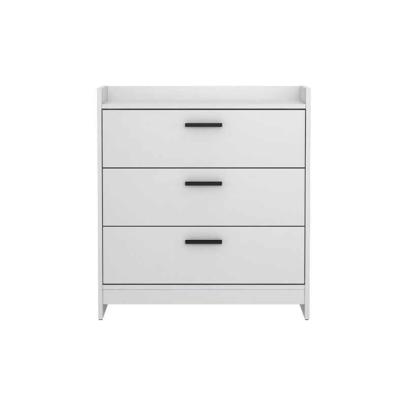 Emerson 3 Drawer Chest Off-White - loft607