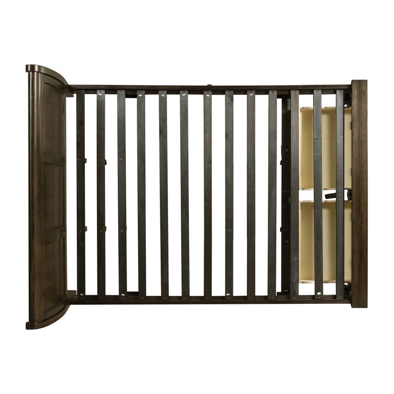 6pc Queen Channing 2 Drawer Storage Bedroom Set Dark Walnut - Picket House Furnishings