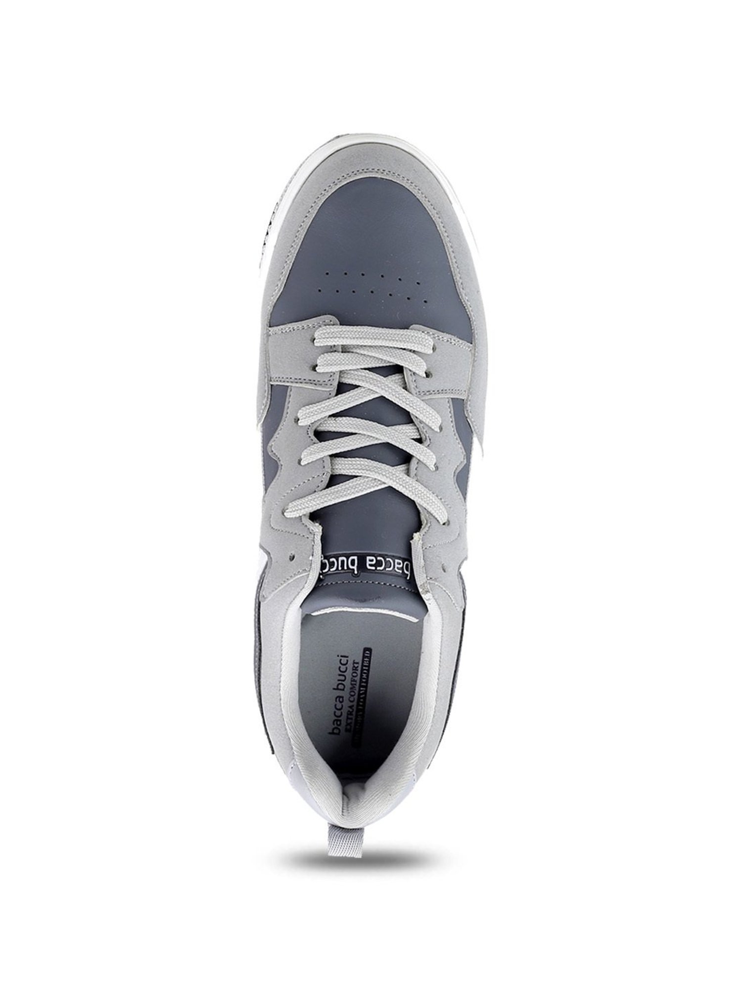 Bacca Bucci Men's HEBRON Grey Casual Sneakers