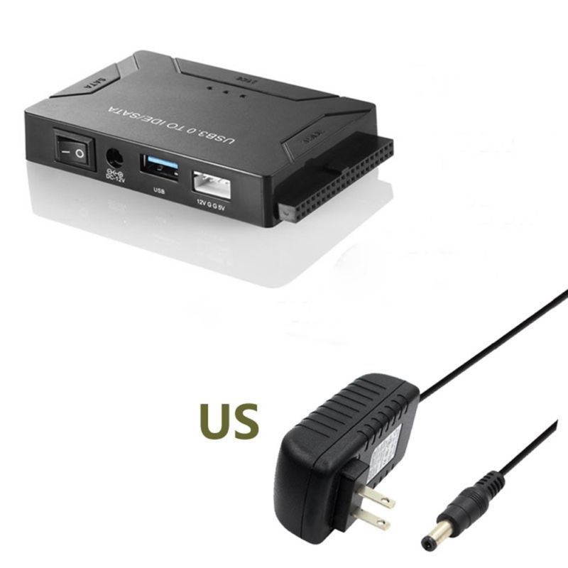 SATA/PATA/IDE to USB 3.0 Adapter Converter Cable for Hard Drive Disk 2.5" 3.5"