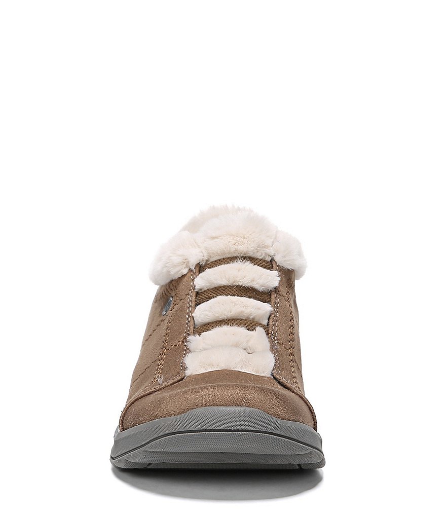 Bzees Premium Golden Faux Fur Lined Washable Ankle Booties