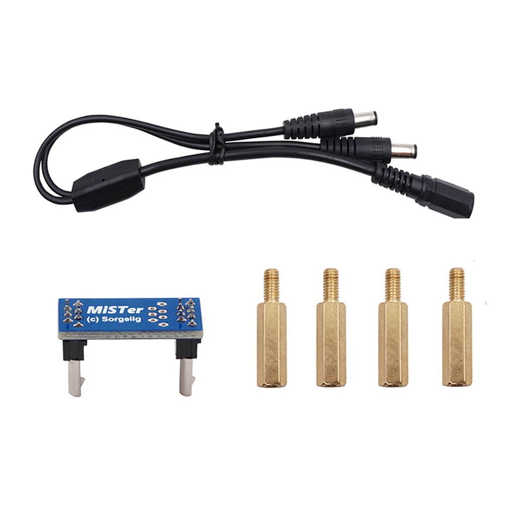 Manual Welding Mister USB Hub V2.1 Board For Mister FPGA 7 USB Ports IO Board For Terasic DE10-Nano Accessories,Mister-FPGA IO Board Set