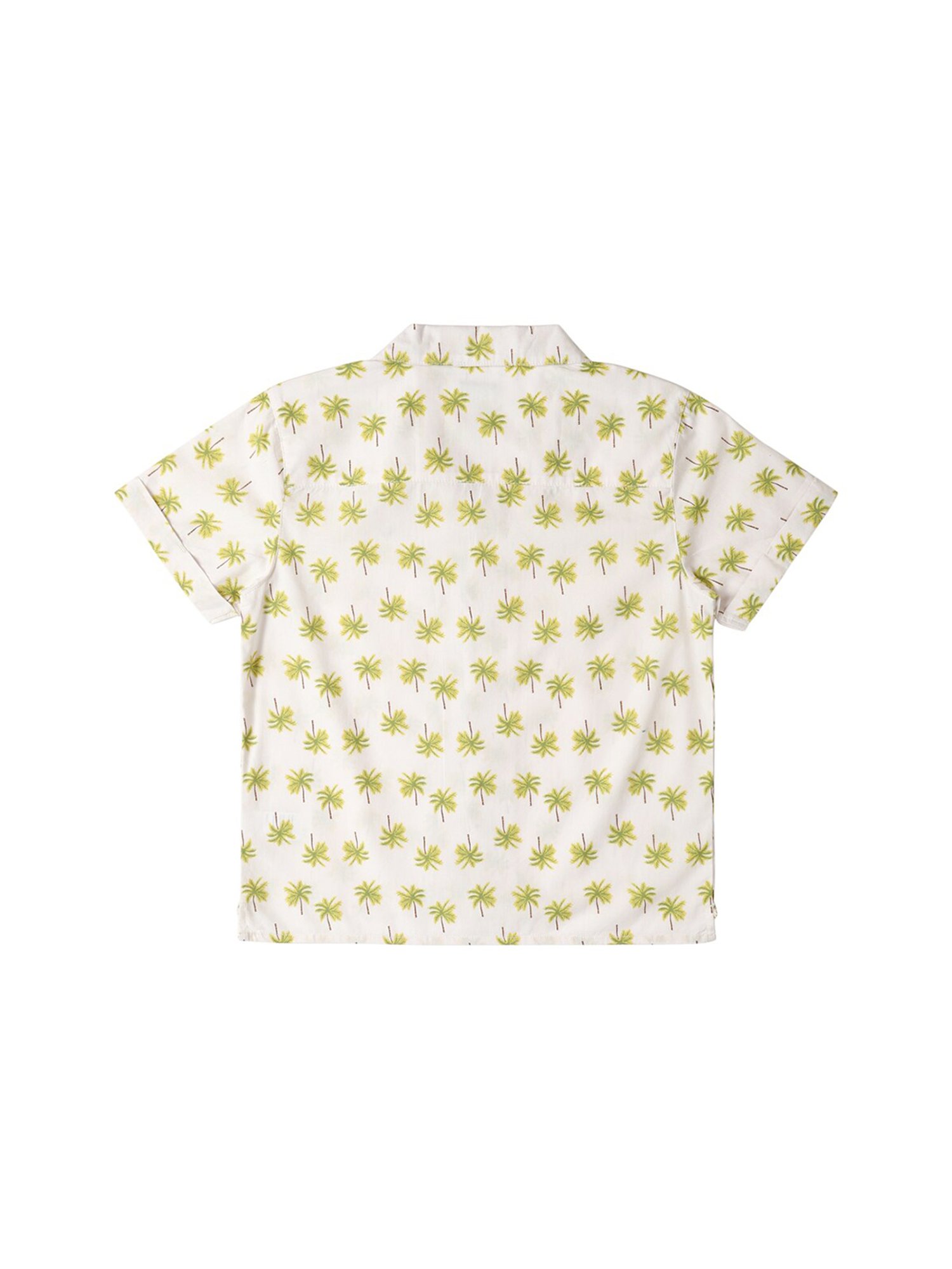 Allen Solly Junior White Printed Shirt