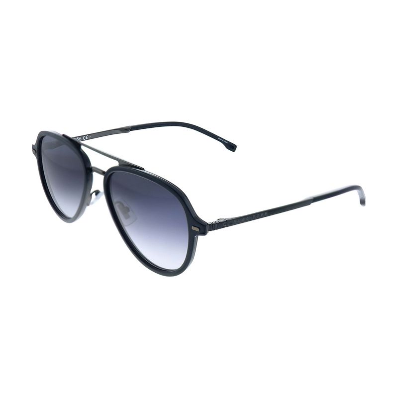 Hugo Boss BOSS 1055 807 Unisex Aviator Sunglasses Black 56mm