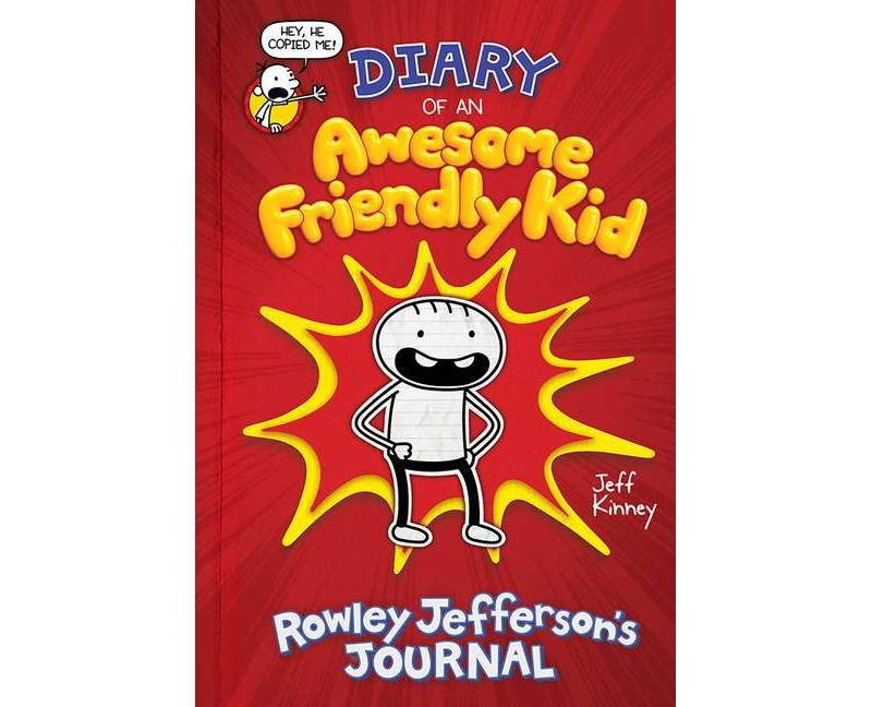 Diary of an Awesome Friendly Kid - By Kinney, Jeff (Hardcover)