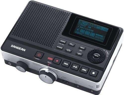 Sangean DAR-101M Sangean DAR-101 Desk Top MP3 Recorder (Black)