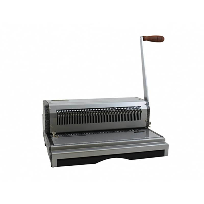 Heavy Duty Coilmac-M 41 Coil Binding Machine & Punch with EZ Inserting Table 13-inch