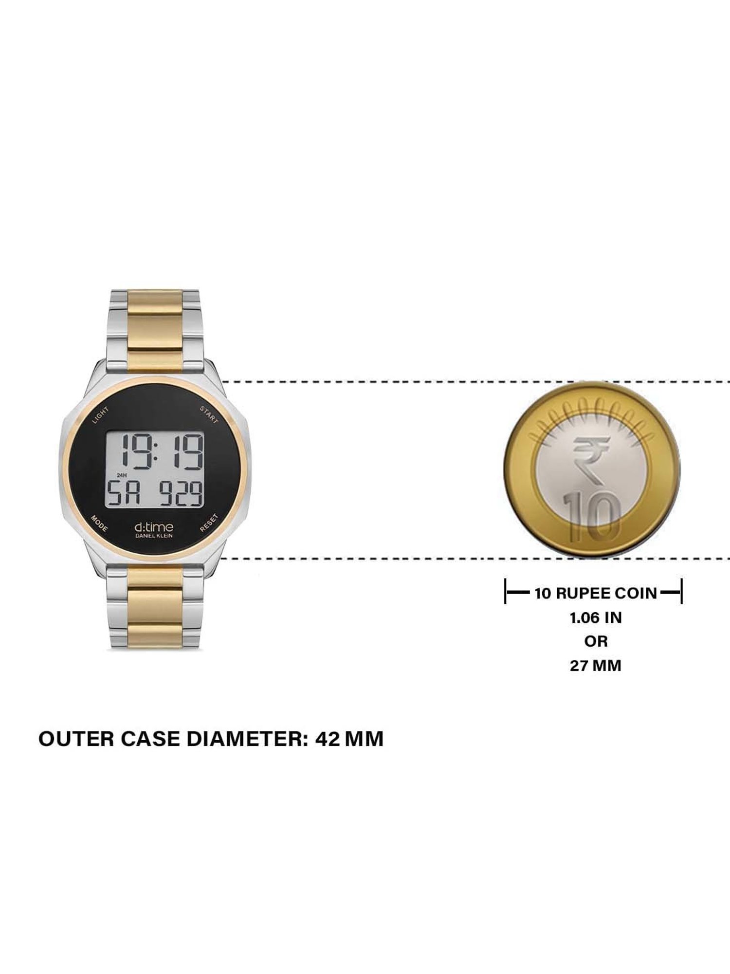 Daniel Klein DK.1.12642-2 D-Time Digital Watch for Men