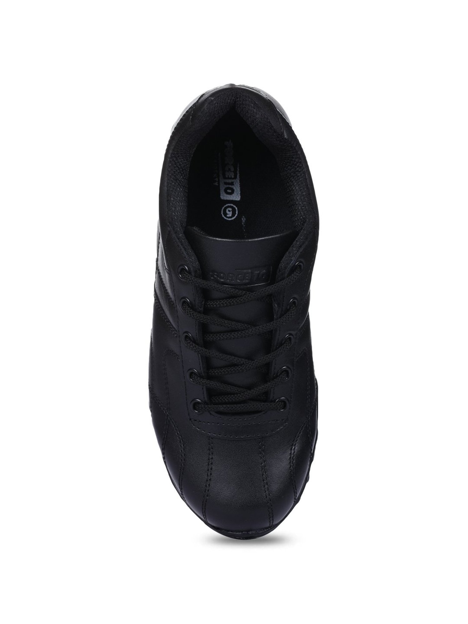 Force 10 by Liberty Black Casual Sneakers