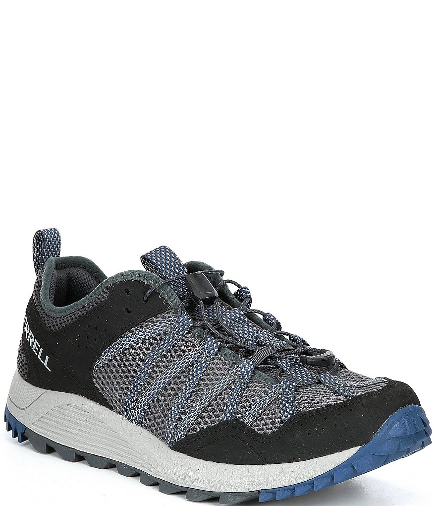 Merrell Men's Wildwood Aerosport Leather Mesh Hiking Shoes