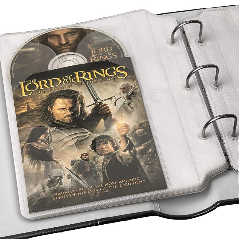 DVD Storage Binder - 3 Pack Burgundy (B003TUANOG)