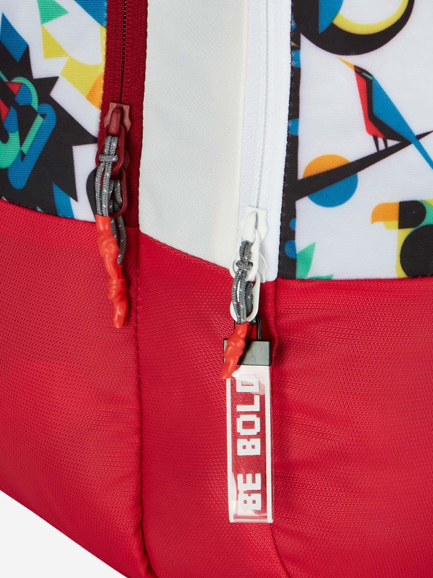 Wiki 29.5 Ltrs Red Medium Backpack