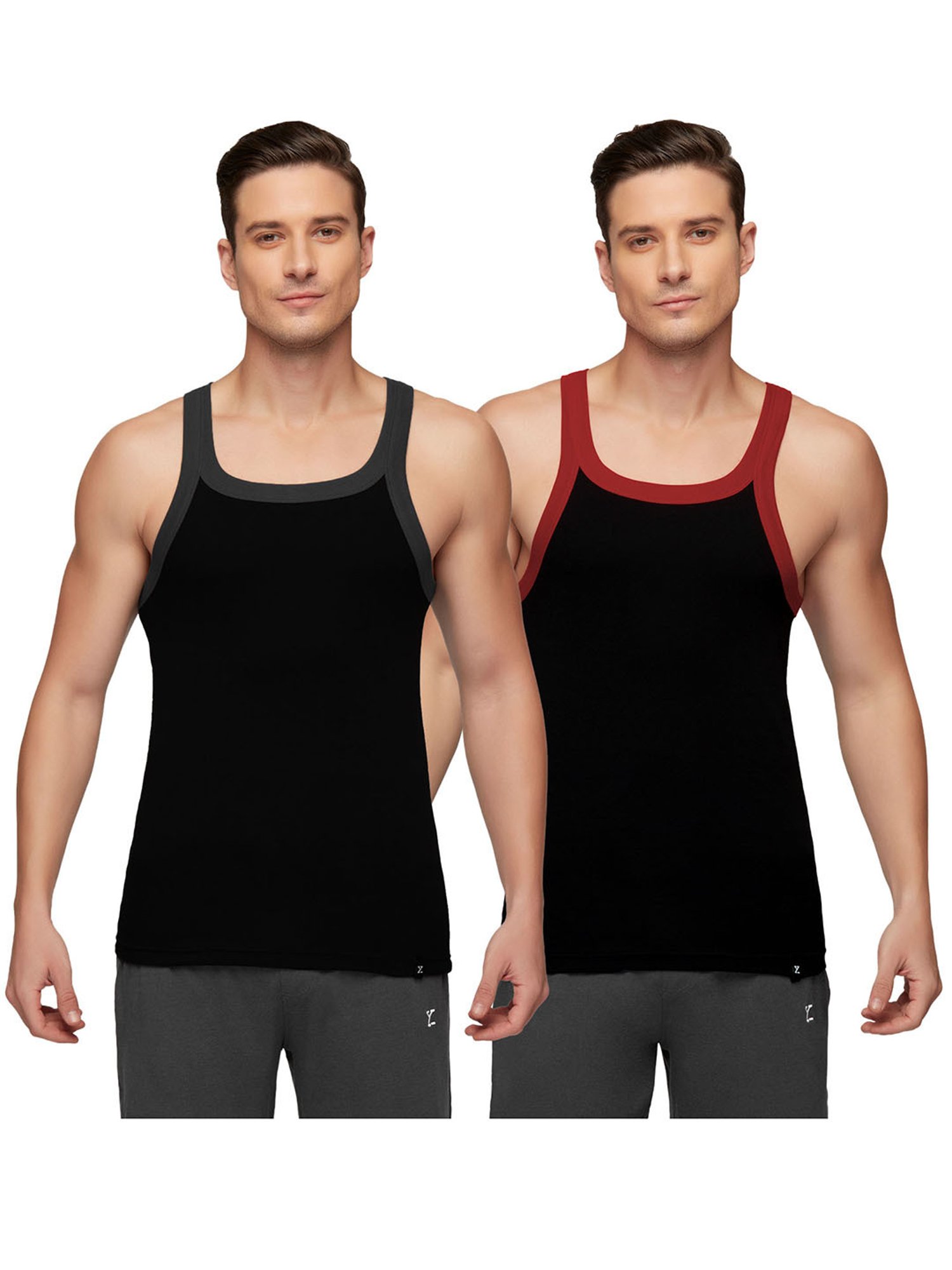Bodycare Anthra Melange Regular Fit Thermal Top