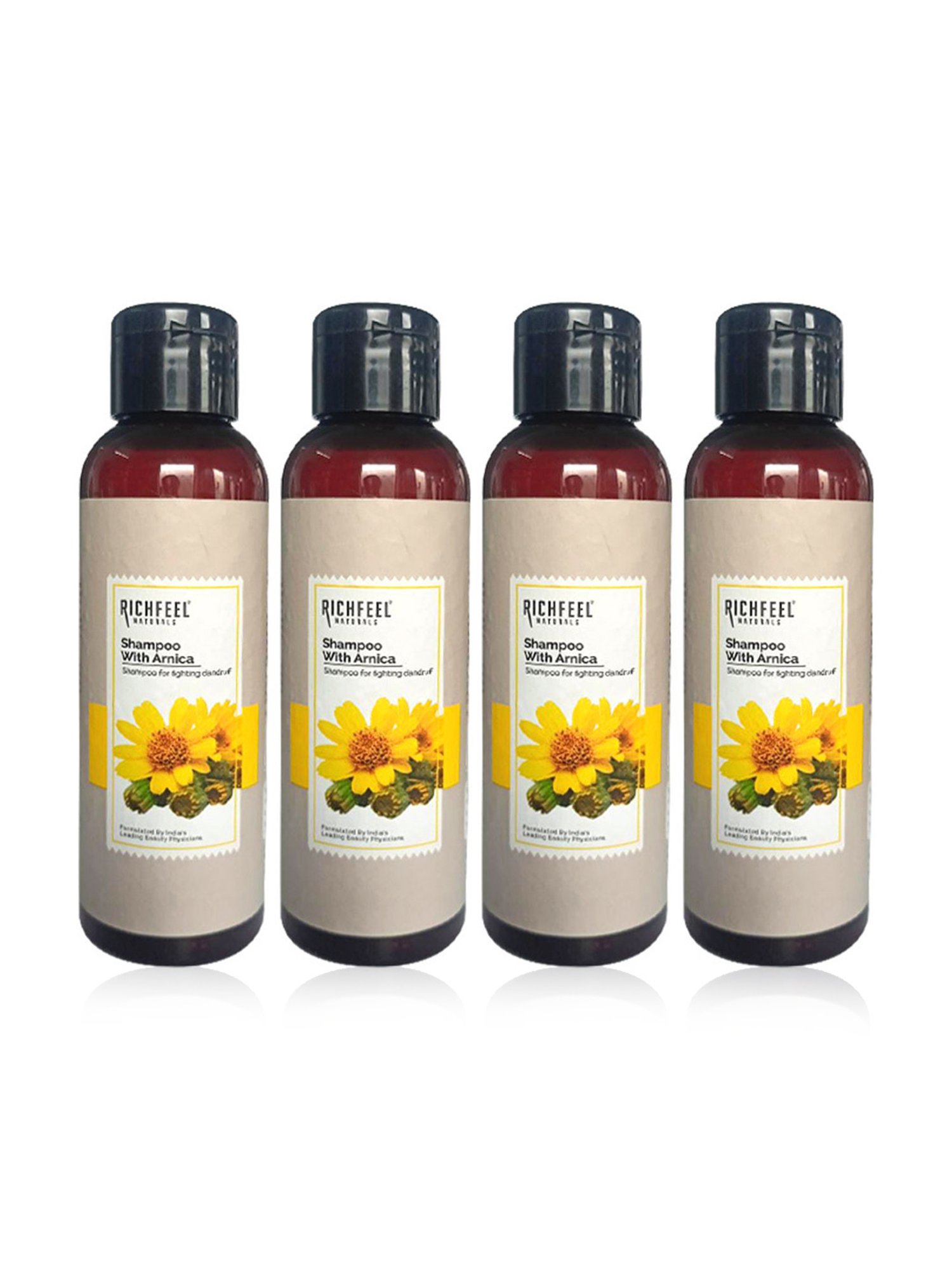 Richfeel Shampoo with Arnica - Pack of 4