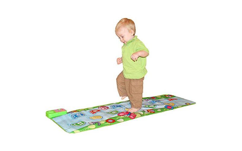 Jolly Jumper Musical Walking Mat, Educational Activity Mat for Newborns through Toddler