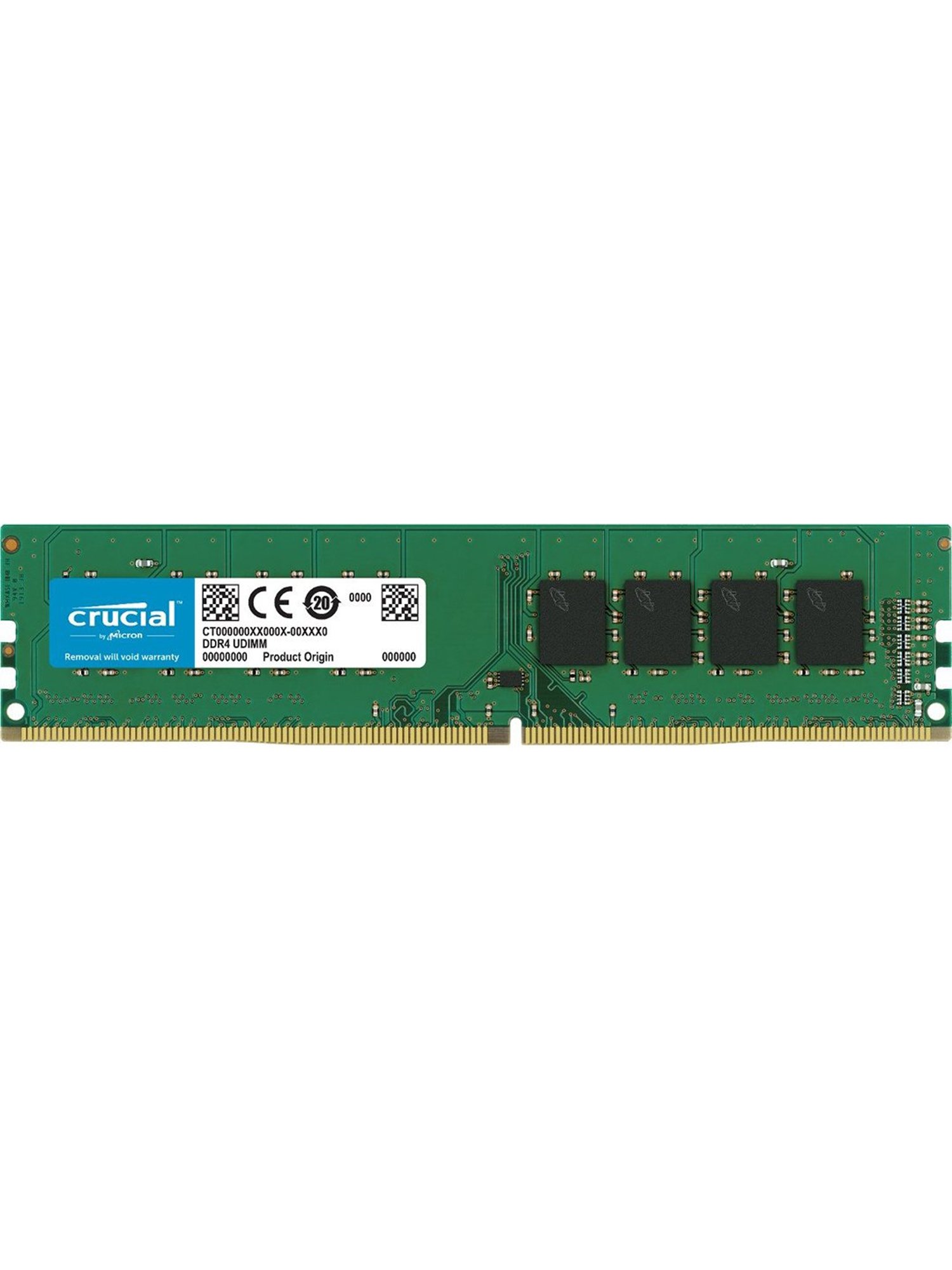 Crucial CT8G4DFRA32A 3200MHz 8GB DDR4 RAM for Desktop (Green)