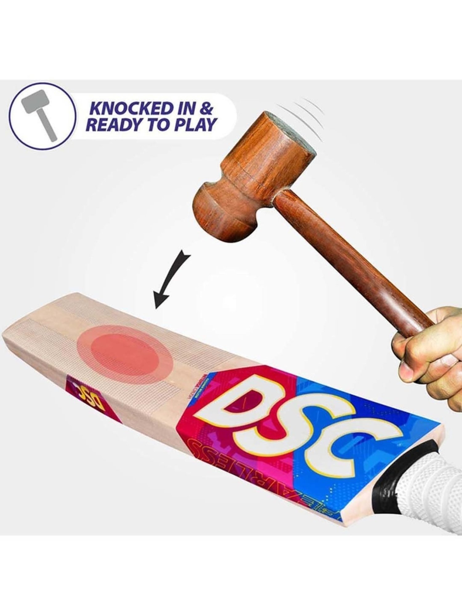 DSC Intense Crush Kashmir Willow Cricket Bat Size - Mens