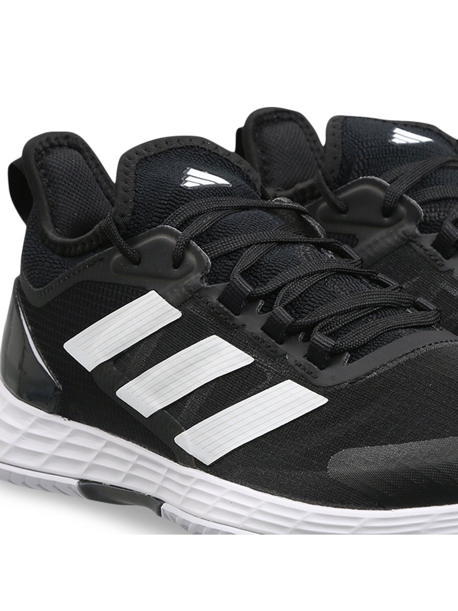 Adidas Men's adizero Ubersonic 4.1 Black Tennis Shoes