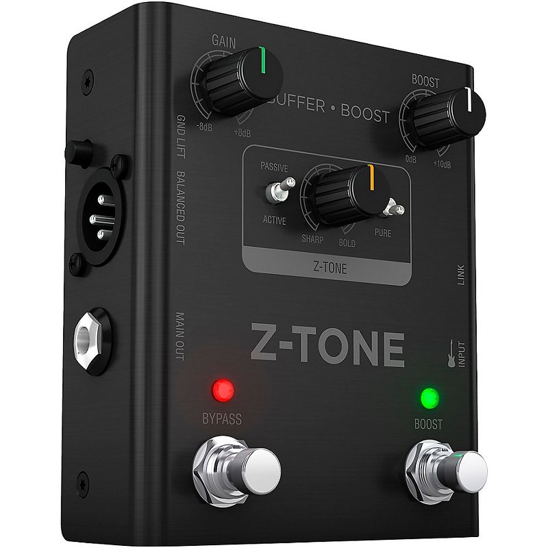 IK Multimedia Z-TONE Buffer Boost Effects Pedal Black