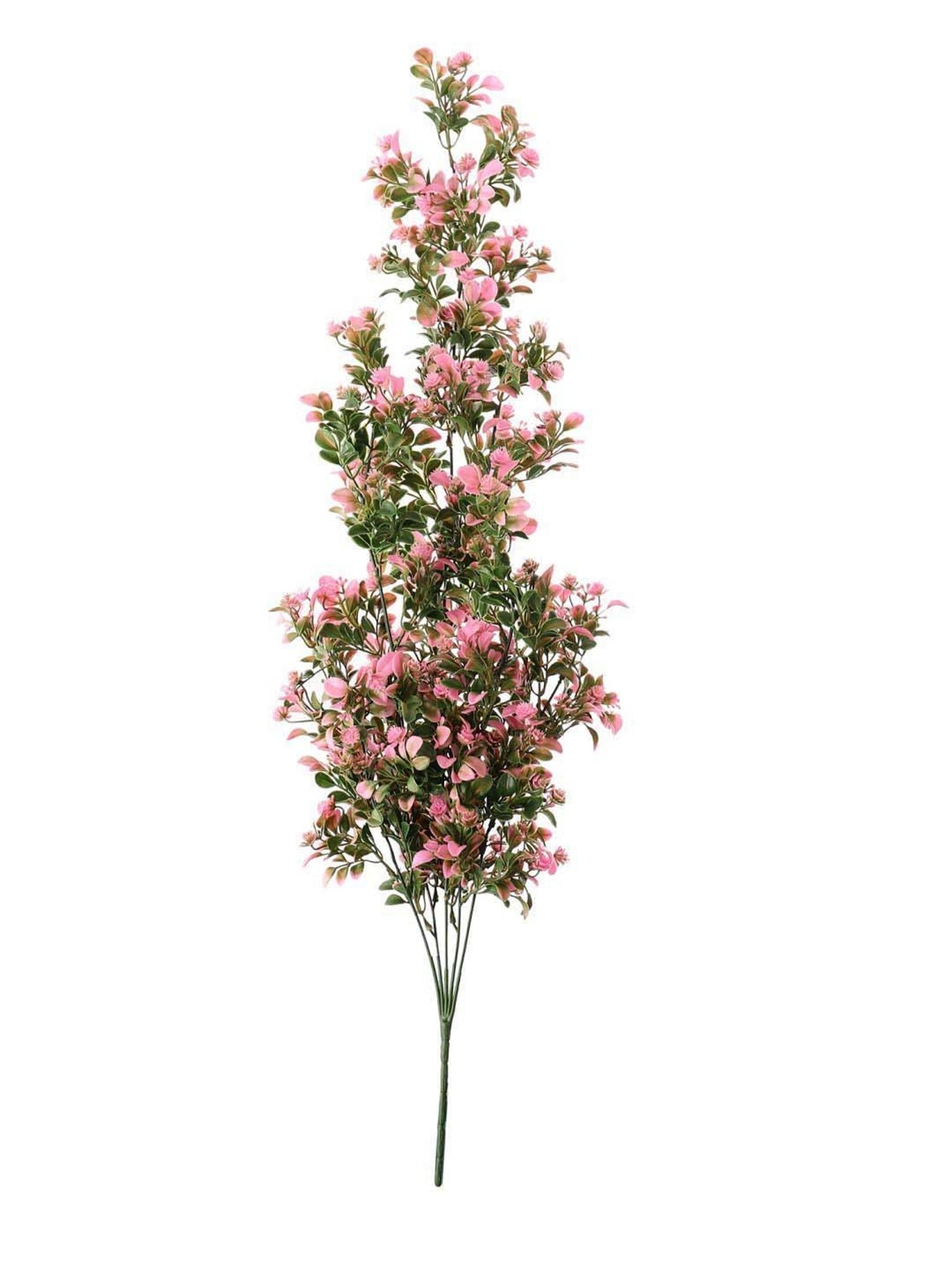 Foliyaj Multicolor Plastic Artificial Leaf Vine With Metal Wall Stand