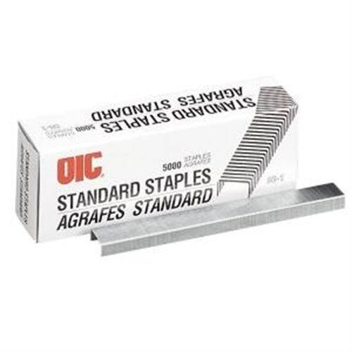 Officemate Staples Standard Chisel Point 5000 Staples/Box 91900