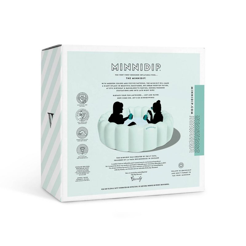 Minnidip Tufted Kiddie Pool - Mint