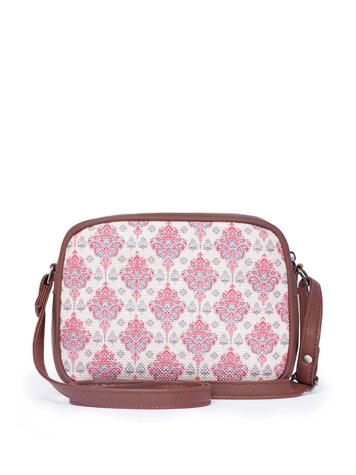 ZOUK Multicolor Printed Medium Sling Handbag