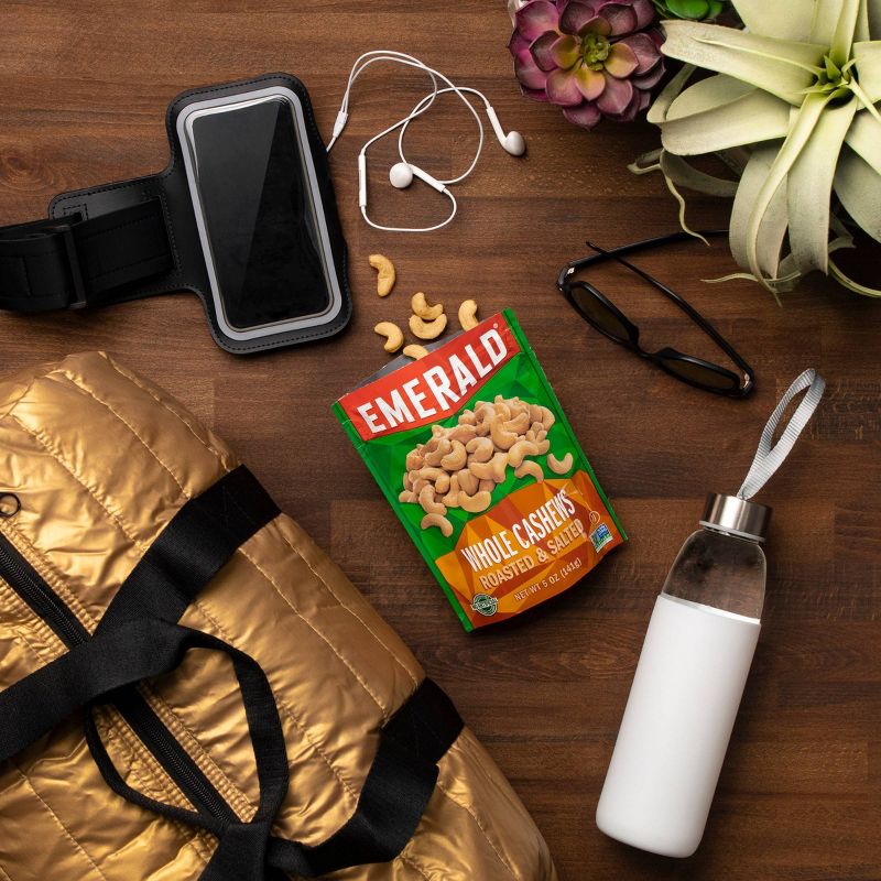 Emerald Whole Cashews Roasted & Salted - 5oz