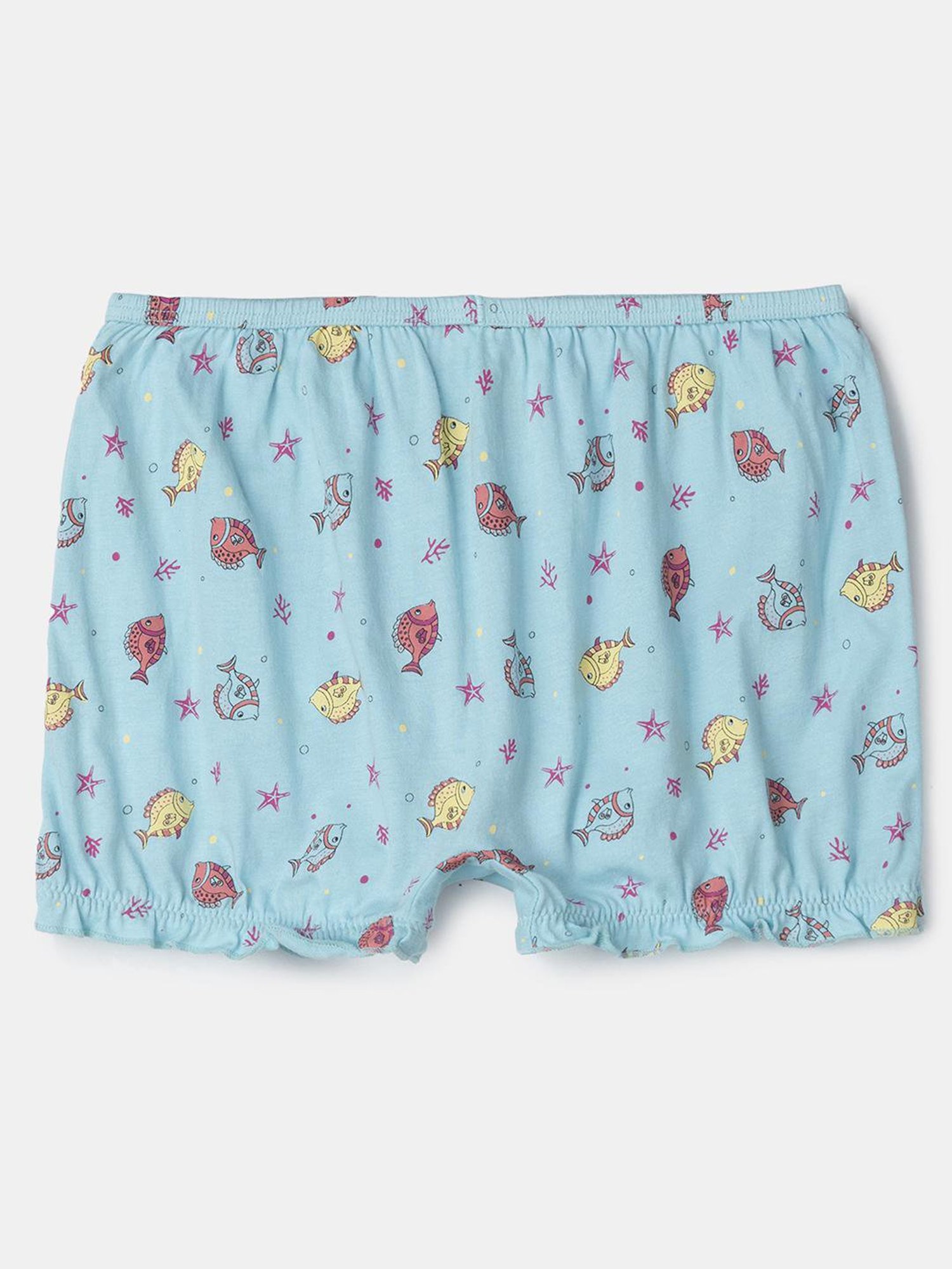 D'chica Kids Multicolor Cotton Printed Panties - Pack of 6