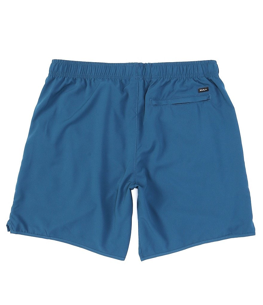 Redsand Elastic Waist Colorblock 20#double; Outseam Volley Shorts