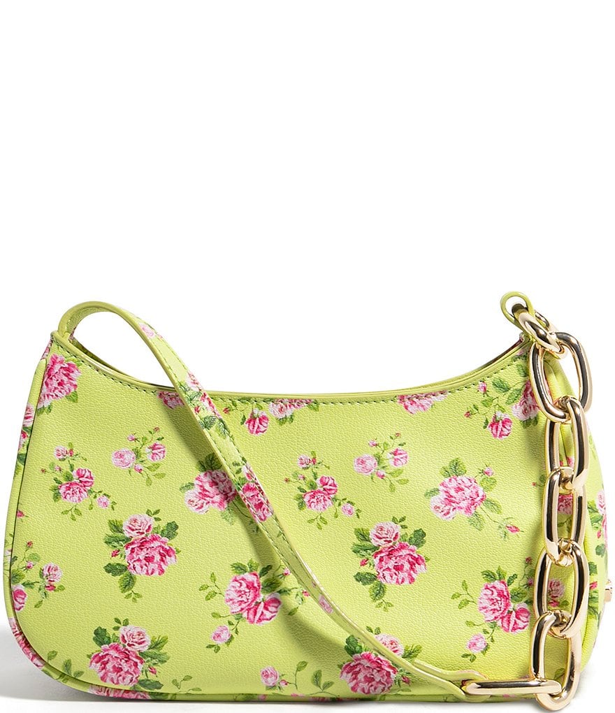 COACH Originals Swinger Nylon and Pebble Leather Shoulder Bag