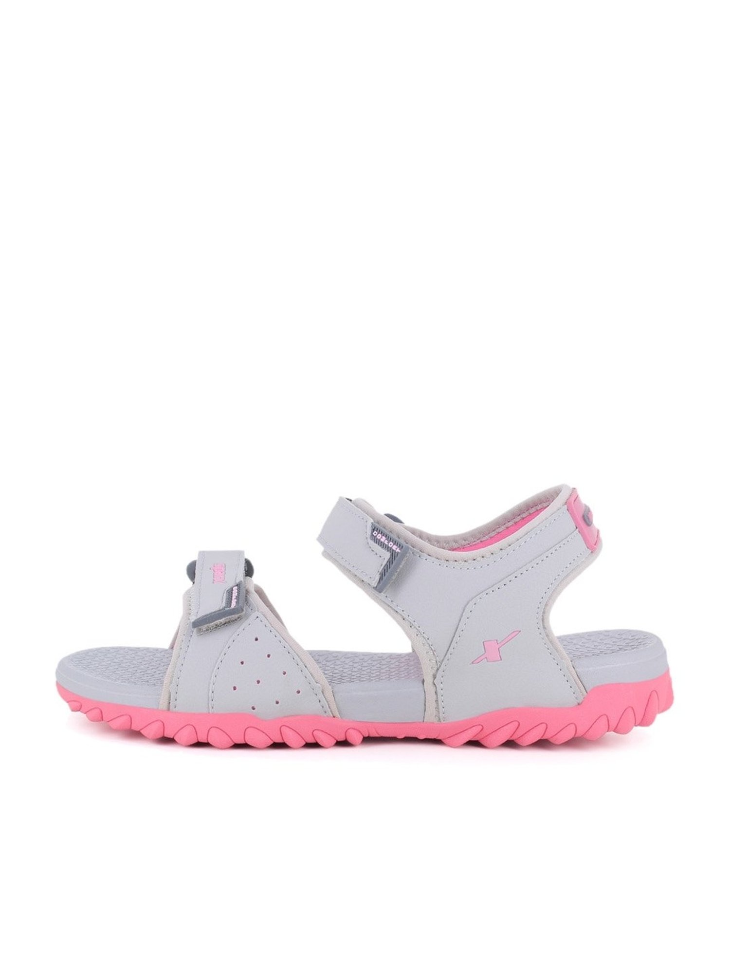 Sparx Women's Grey Floater Sandals