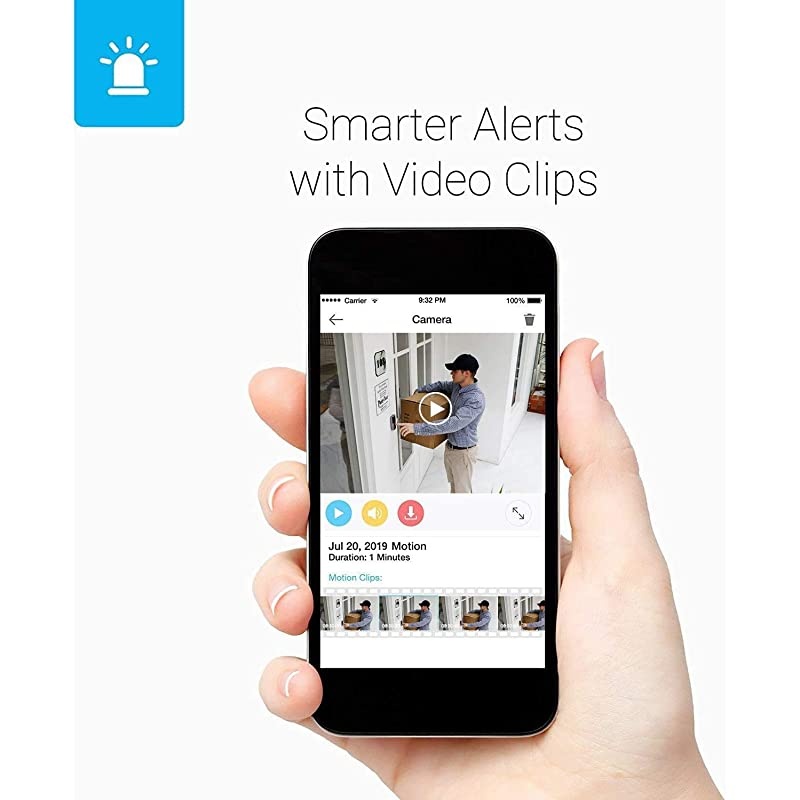 Outdoor Security Camera (4 Pack), 1080p Full HD Wireless Cameras for Home Security with Night Vision, Cloud Service Available, White (ZM-W0002-4)