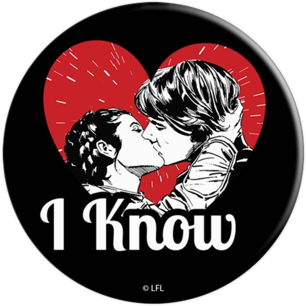 Star Wars Leia And Han Solo I Know You Love Me Kiss