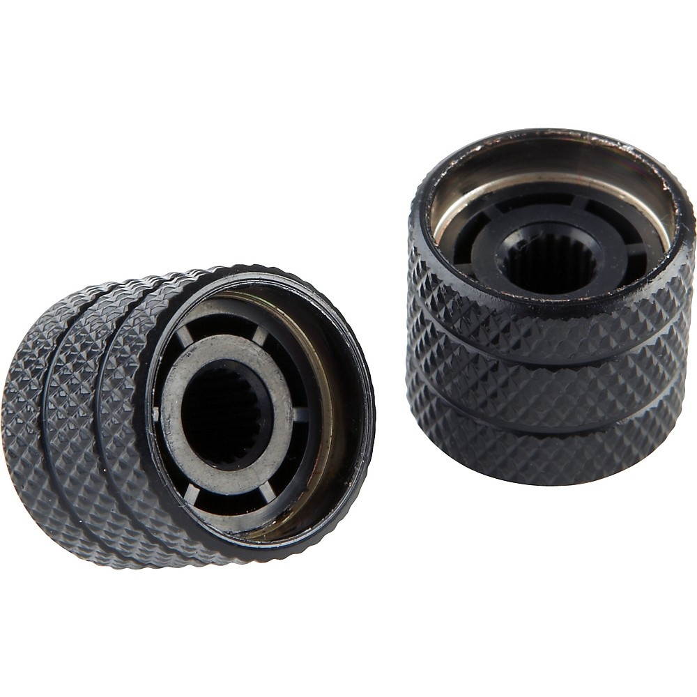 Proline Metal Dome Control Knob 2 Pack Black