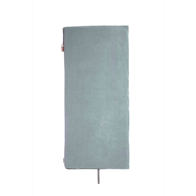 Coleman Strat 50 Degree Fleece Sleeping Bag - Gray