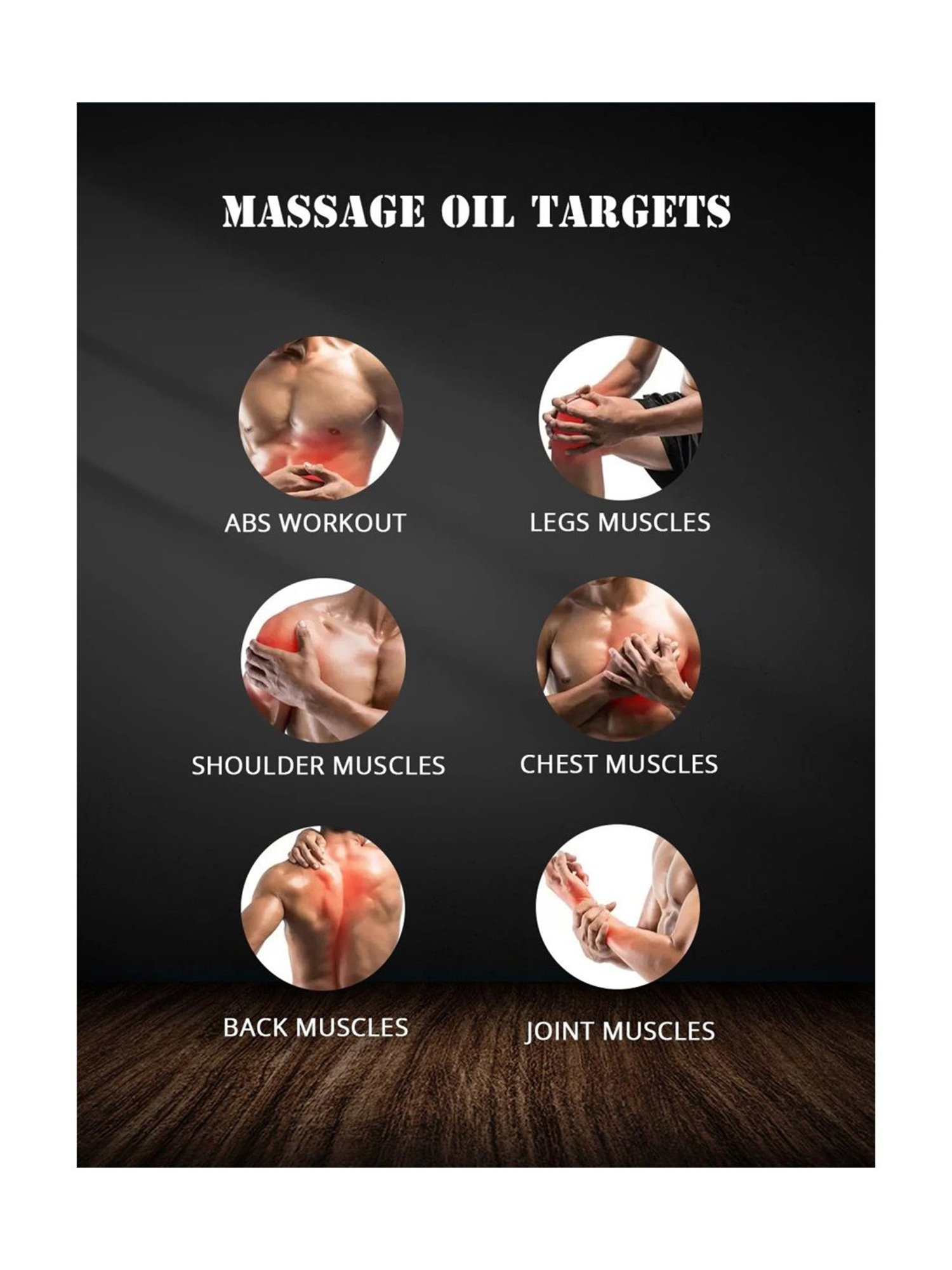 Mancode Gym Series Ayurvedic Muscle Relaxing Massage Oil - 110 ml