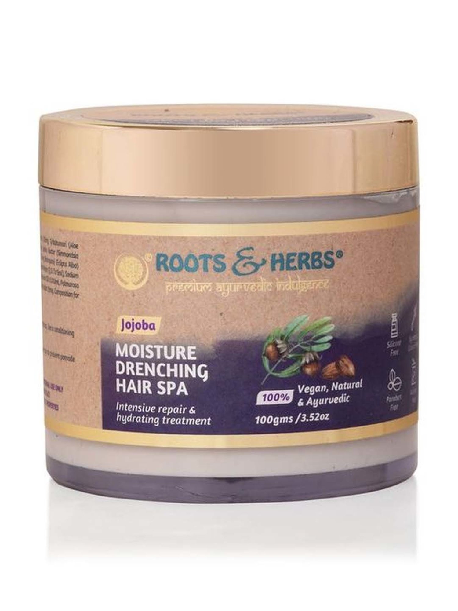 ROOTS AND HERBS Jojoba Moisture Drenching Hair Spa - 200 ml