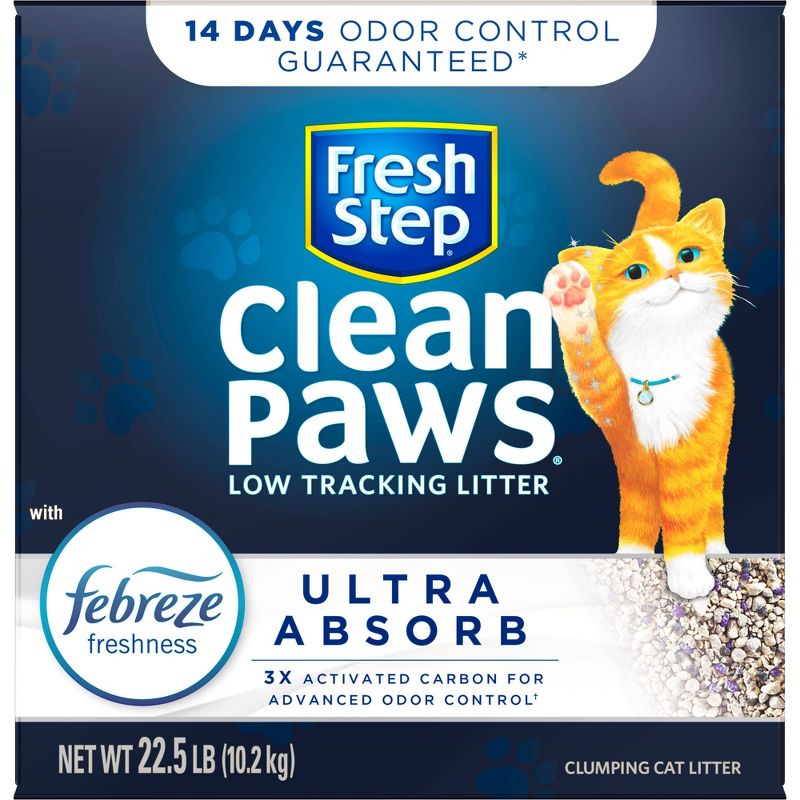 Fresh Step Clean Paws Ultra-Absorb - 22.5lbs