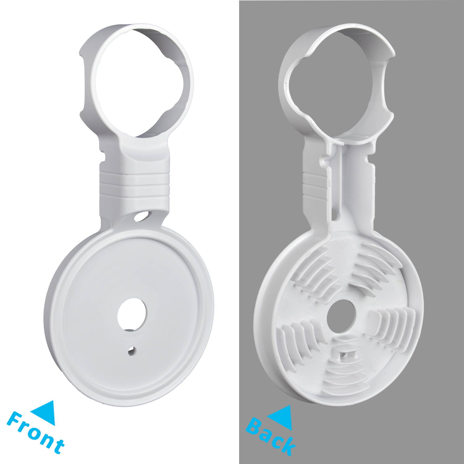 STANSTAR Wall Mount Holder for Google Nest Point Expander(US Version) Smart Cable Arrangement Without Messy Wall Stand WiFi Bracket White