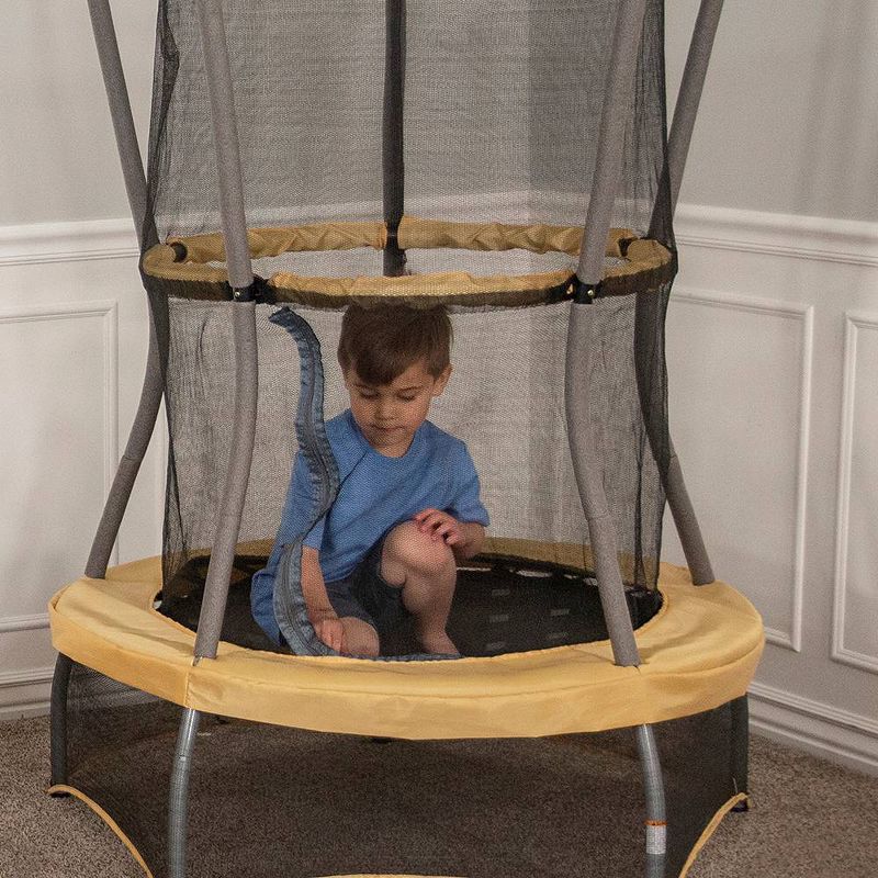 Skywalker Trampolines ActivPlay 40" Round Safari Explorer Mini Bouncer with Enclosure