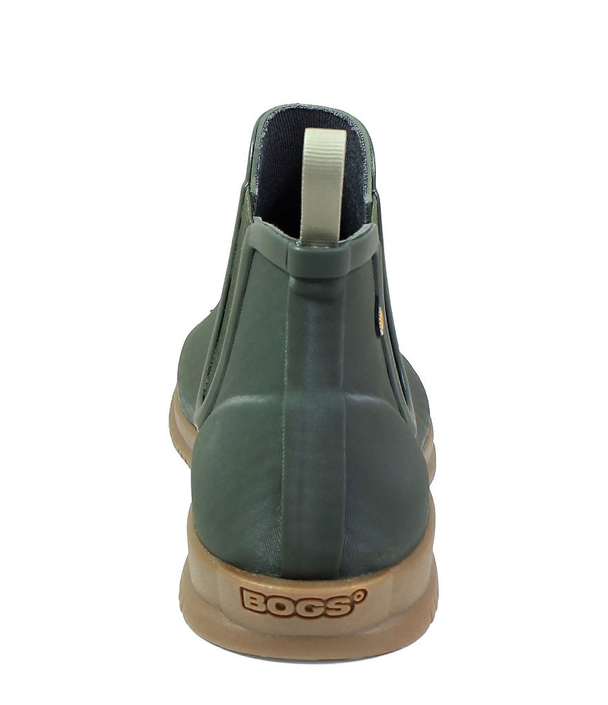 BOGS Women's Sweet Pea Waterproof Chelsea Ankle Rain Booties