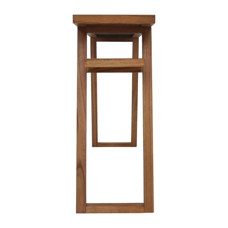 Leroy Console Table Set Blonde - Hopper Studio