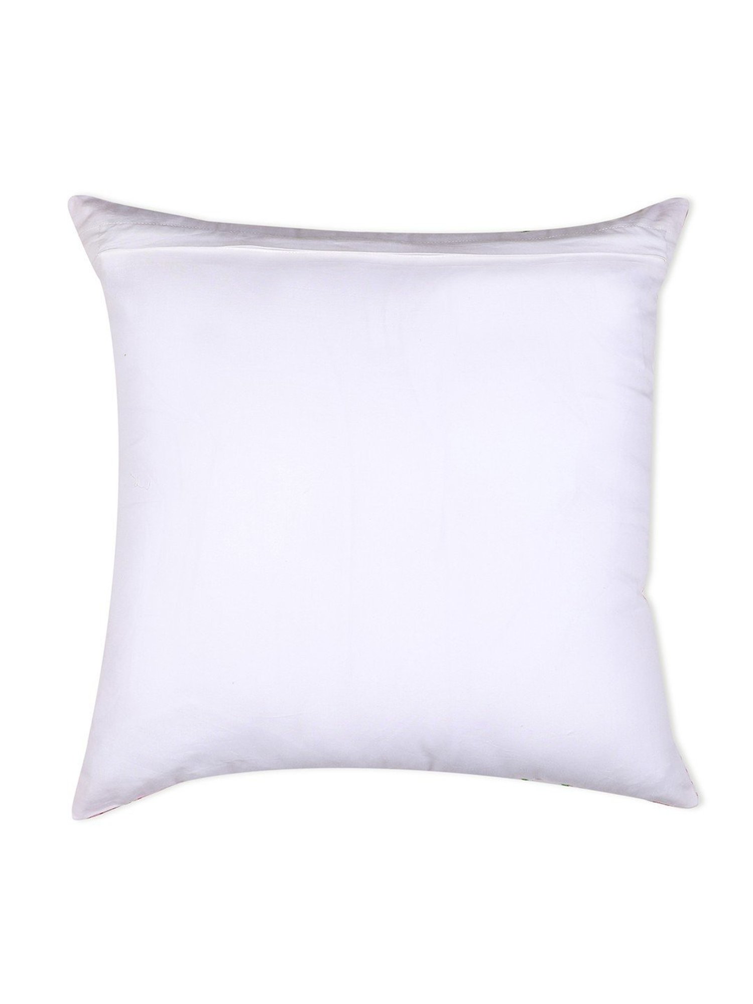Spaces Spun Stripes Pink Cotton Cushion Cover