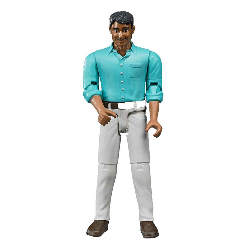 Bruder Man Action Figure with White Jeans